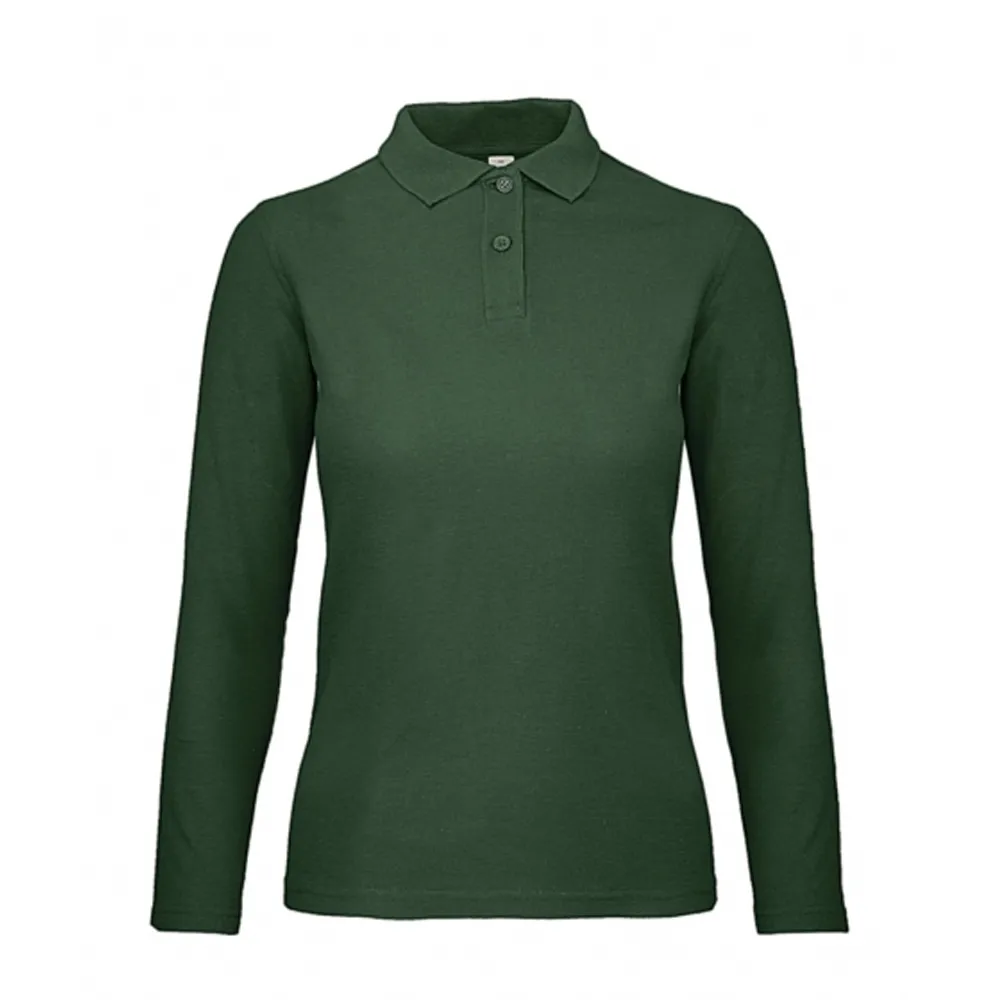 Bluza Polo Femei 503.42 pentru brodat Verde brodeaza broderie brodshine