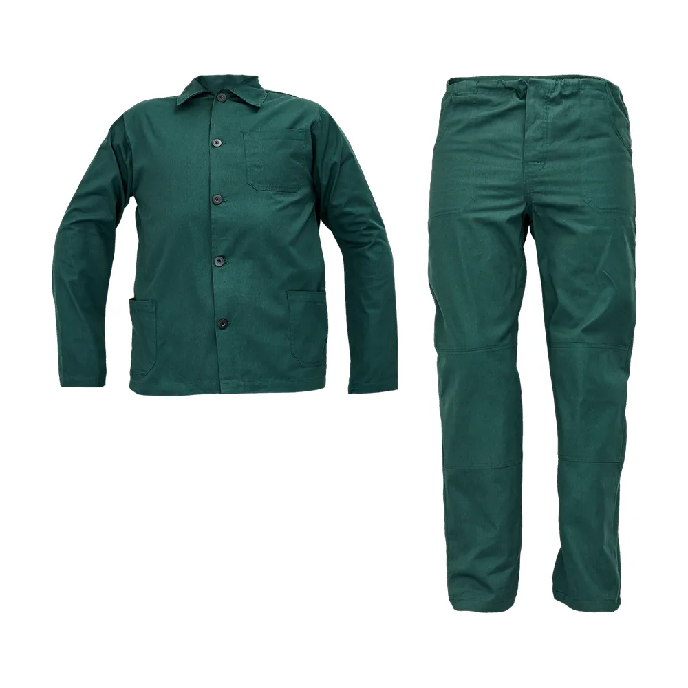 Costum de lucru pentru barbati JOEL CVA CL0312004240 pentru brodat verde brodeaza broderie