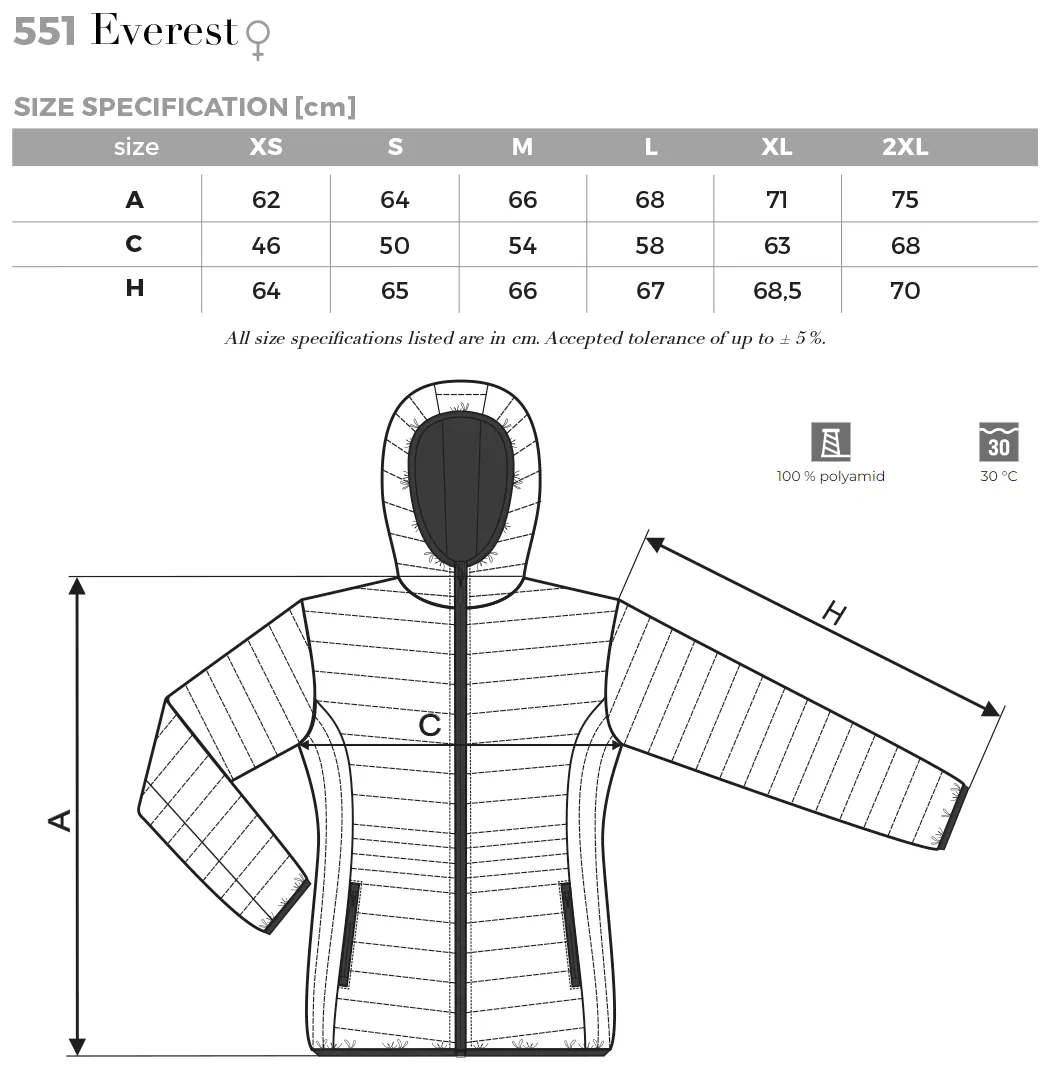 Jacheta Femei Everest 551 pentru brodat