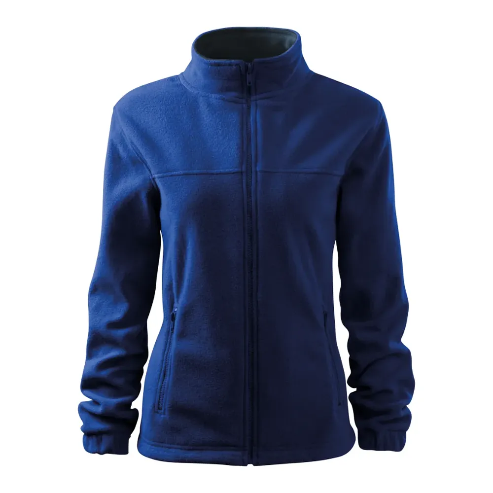 Jacheta Fleece pentru femei 504 pentru brodat albastru roial brodeaza broderie 05 (2)