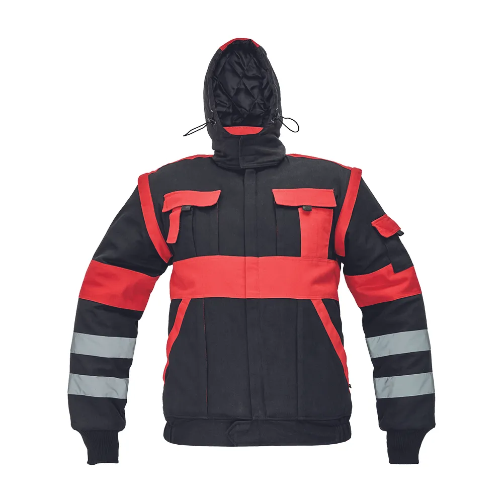 Jacheta de iarna pentru barbati MAX RFLX CVA 03010452 pentru brodat rosu brodeaza broderie