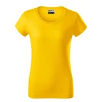 Tricou Femei Resist Heavy R04 galben pentru brodat brodeaza broderie brodshine 04